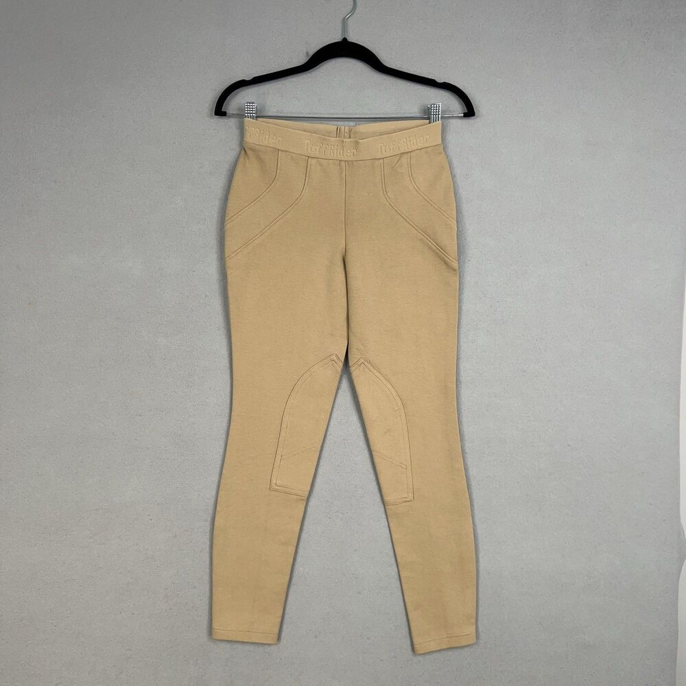 TuffRider Pants Womens 28 Tan Minimal Preppy Riding Equestrian Horseback